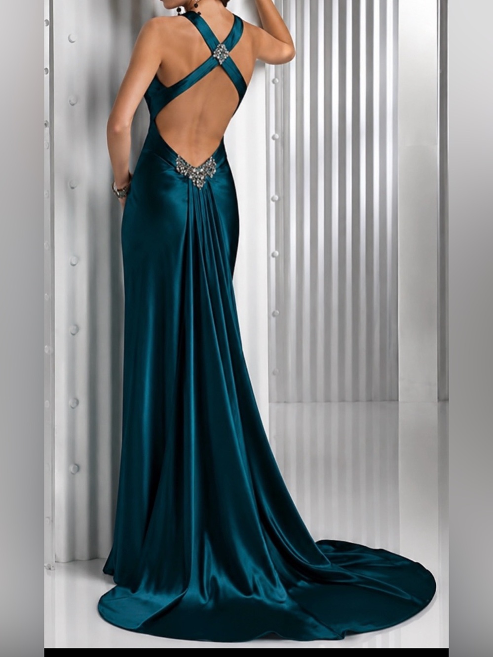Maggie Sottero Flirt Formal in Teal